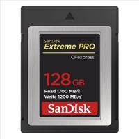 Paměťová karta Sandisk Extreme PRO CF express 128 GB, Type B