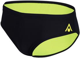 Pánské plavky aqua sphere essential slip black/yellow l - uk36