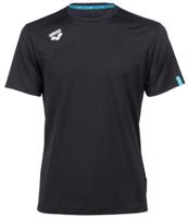 Pánské tričko arena team t-shirt solid black s