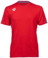 Pánské tričko arena team t-shirt solid red l