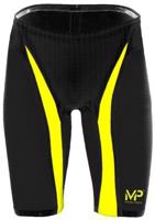 Pánské závodní plavky michael phelps xpresso jammer black/yellow