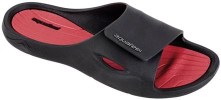 Pantofle aquafeel profi pool shoes black/red 49/50
