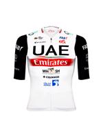 PISSEI Cyklistický dres s krátkým rukávem - UAE TEAM EMIRATES OFFICIAL 2024 - červená/černá/bílá 2XL