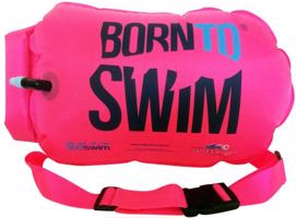 Plavecká bójka borntoswim float bag růžová