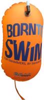 Plavecká bojka borntoswim swimmer's tow buoy oranžová