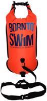 Plavecká bojka borntoswim swimrun backpack buoy oranžová