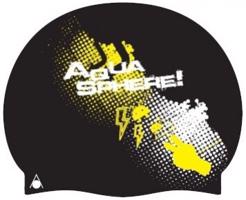 Plavecká čepice aqua sphere felix cap černo/žlutá