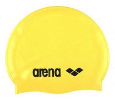 Plavecká čepice arena classic silicone cap žlutá