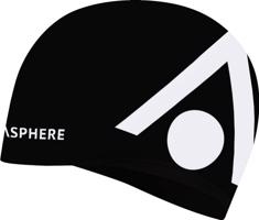 Plavecká čepička aqua sphere tri cap černo/bílá
