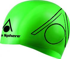 Plavecká čepička aqua sphere tri cap zelená