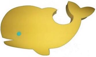 Plavecká deska matuska dena whale kickboard žlutá