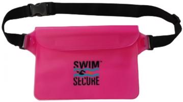 Plavecká taštička swim secure waterproof bum bag růžová