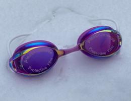 Plavecké brýle borntoswim freedom mirror swimming goggles fialová