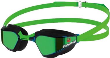 Plavecké brýle swans sr-72m mit paf černá/zelená
