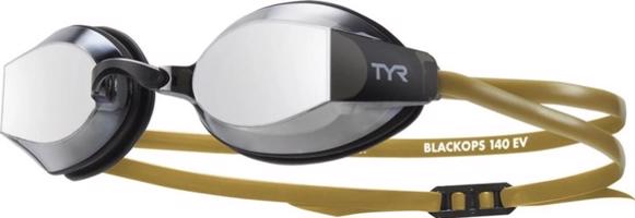 Plavecké brýle tyr blackops 140 ev racing mirror černo/zlatá
