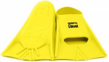 Plavecké silikonové ploutve borntoswim yellow l