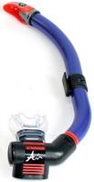 Plavecký šnorchl aqualung air pv dry modrá