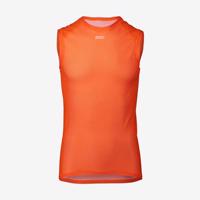 POC Cyklistické triko bez rukávů - ESSENTIAL LAYER - oranžová 2XL