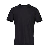 POC Cyklistické triko s krátkým rukávem - LIGHT MERINO - černá XL