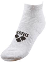 Ponožky arena basic ankle socks 2 pack grey 43-46