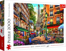 Puzzle Odpoledne v Paříži 2000 dílků