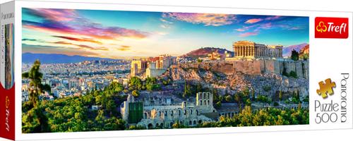 Puzzle panoramatické Acropolis, Atény 500 dílků