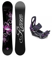 Raven Natural 2019/20 snowboard + Raven S200 violet vázání