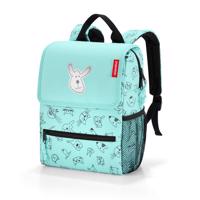 Reisenthel Backpack Kids Cats and dogs mint batoh