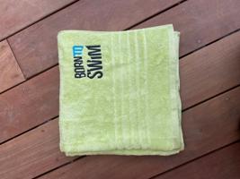 Ručník borntoswim cotton towel 50x100cm zelená