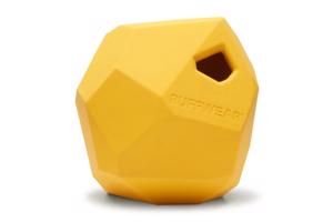 Ruffwear Gnawt-a-Rock™ Odolná hračka z přírodního latexového kaučuku Žlutá