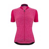 SANTINI Cyklistický dres s krátkým rukávem - COLORE PURO LADY - růžová M