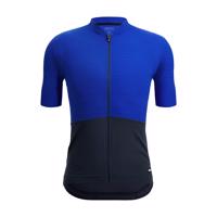 SANTINI Cyklistický dres s krátkým rukávem - COLORE RIGA - modrá M