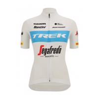 SANTINI Cyklistický dres s krátkým rukávem - FAN LINE dres - bílá/modrá M