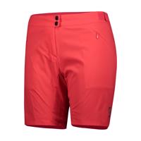 SCOTT Cyklistické kalhoty krátké bez laclu - ENDURANCE LS/F. LADY - růžová XL
