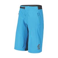 SCOTT Cyklistické kalhoty krátké bez laclu - TRAIL VERTIC - modrá S