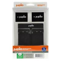 Set Jupio 2x NP-W126 - 1260 mAh + Dual charger pro Fujifilm
