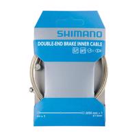 SHIMANO brzdové lanko - BRAKE CABLE ROAD 1,6x2050mm - stříbrná