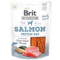 Snack BRIT Jerky Salmon Protein Bar 80 g