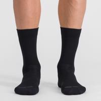 SPORTFUL Cyklistické ponožky klasické - MATCHY WOOL - černá S