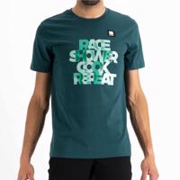 SPORTFUL Cyklistické triko s krátkým rukávem - BORA HANSGROHE FAN - zelená