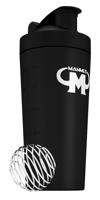 Stainless Steel Shaker (z nerezavějící oceli) - Mammut Nutrition Čierna 700 ml.