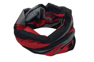 Sulov Sportovní šátek s flísem, černo-červený