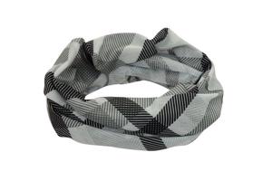 Sulov Sportovní šátek, šedo-černý