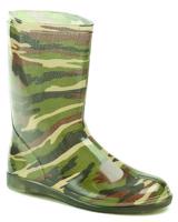 Svit Holínky Army zelené dámská obuv
