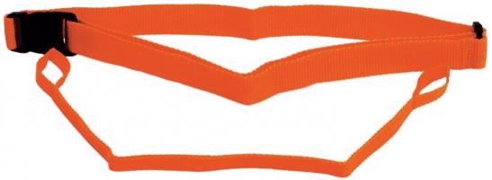 Swim secure waist belt and leash oranžová