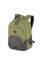Travelite Basics Backpack Melange Green/grey batoh
