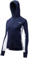 Tyr female victory warm-up jacket navy/white m