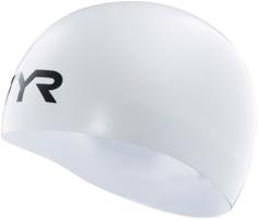 Tyr tracer-x racing swim cap white m