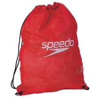 Vak na plavecké pomůcky speedo mesh bag červená
