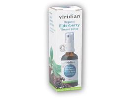 Viridian Elderberry Throat Spray 50ml Organic